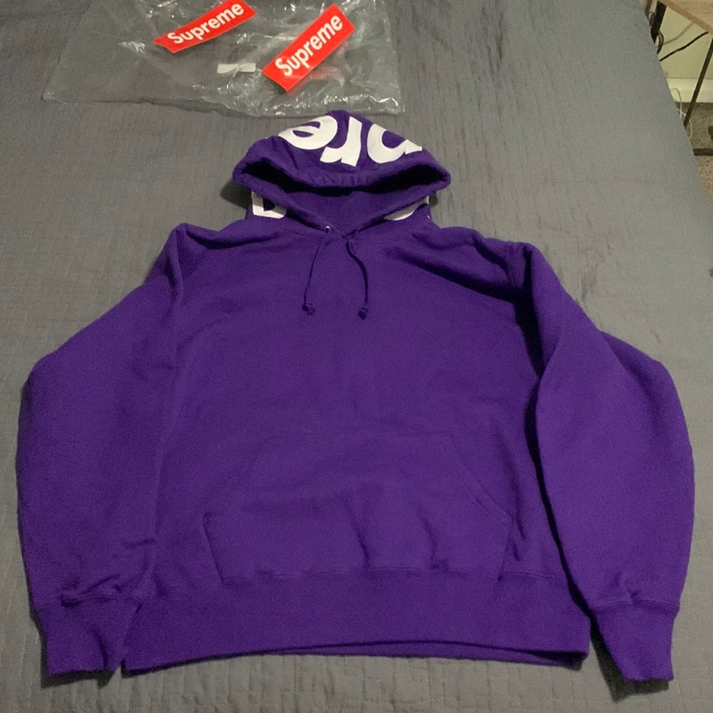 Supreme Contrast Hooded Sweatshirt